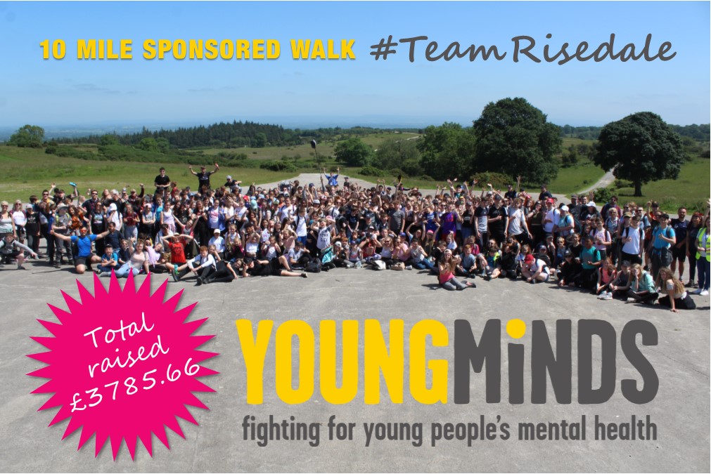 ​£3785.66 raised for YoungMinds - 28th June 2019: